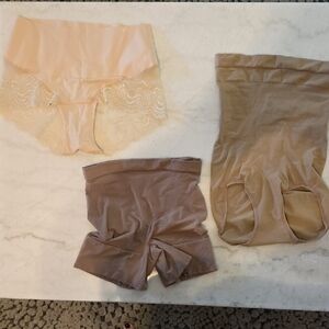 SPANX Shapewear Set - Cream and Tan